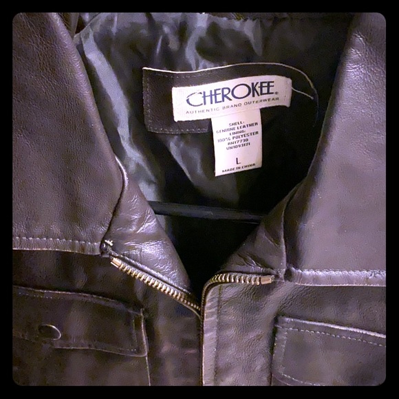 Leather coat - Picture 1 of 2
